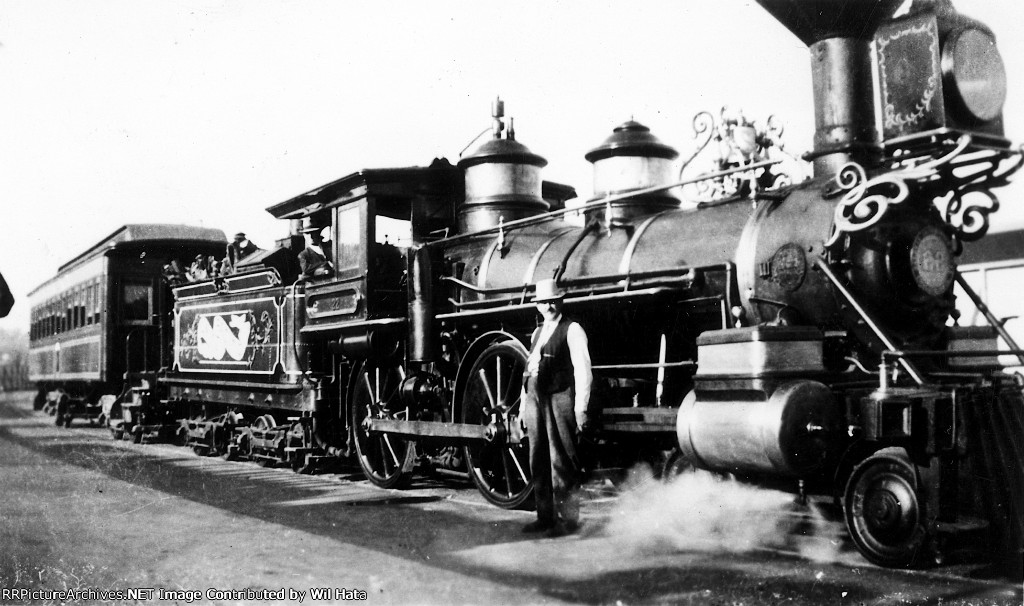 Union Pacific 4-4-0 22